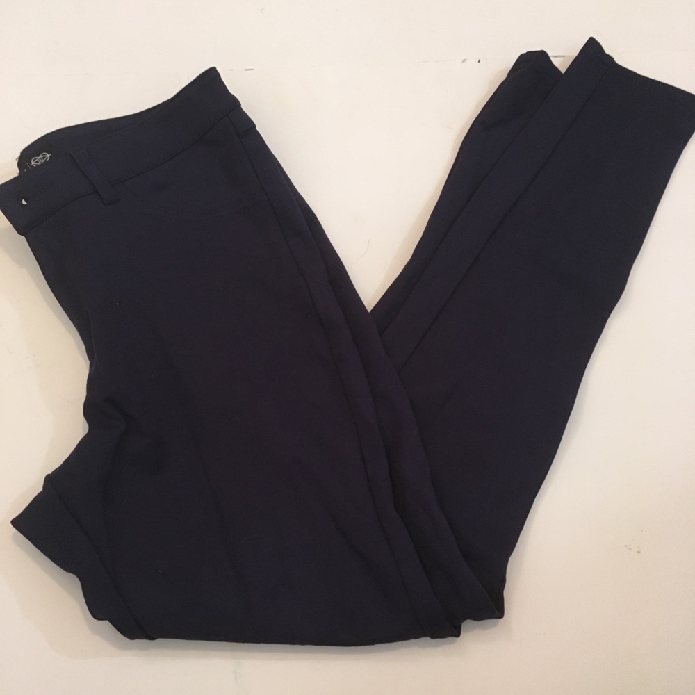 151 one 50one skinny navy pants rayon/viscose size s